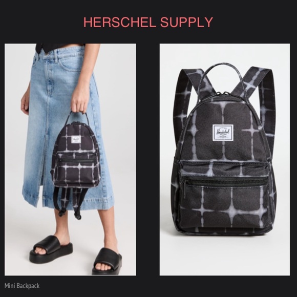 HERSCHEL SUPPLY CO. Tie Dye Check Hip Mini Backpack - Picture 1 of 17